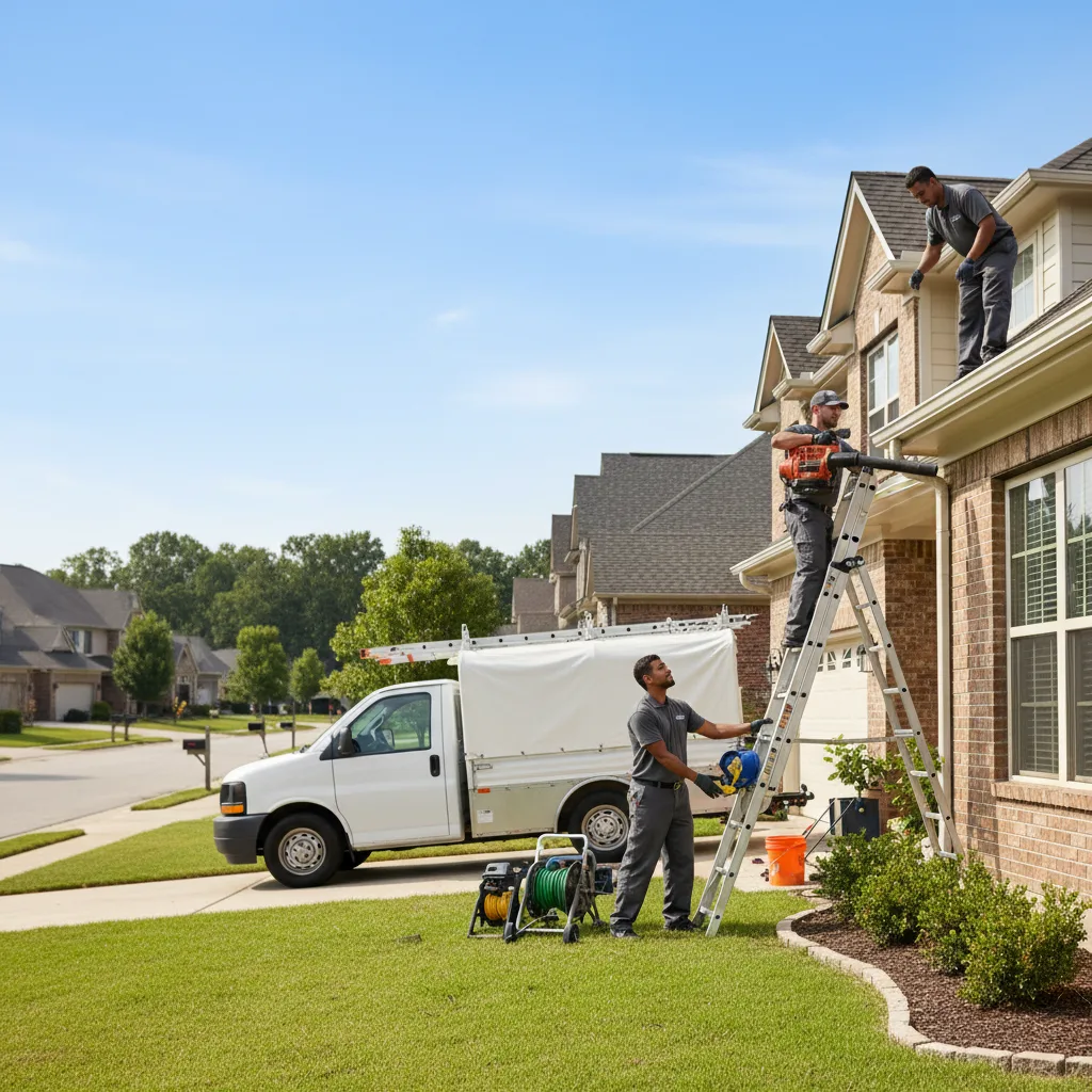 Home Gutter Service in Holly Springs, NC near me